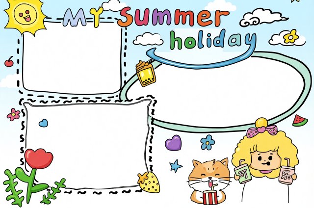初二英语My Summer...