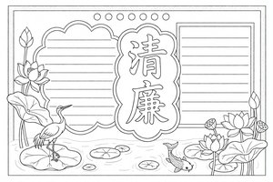 可打印线稿