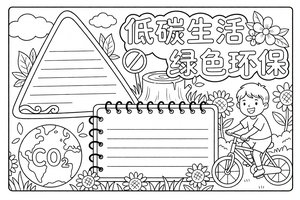可打印线稿