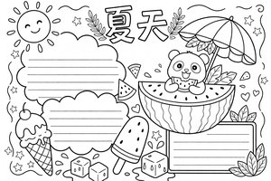可打印线稿