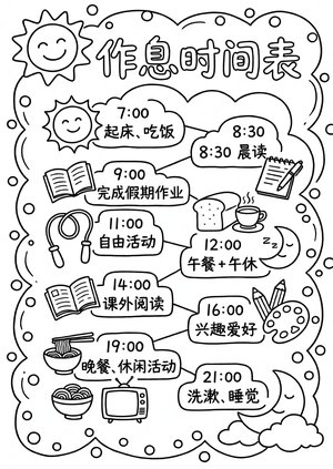 可打印线稿