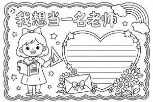 可打印线稿