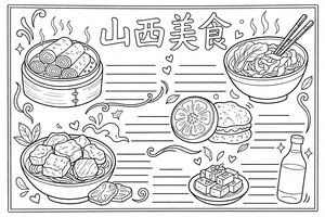 可打印线稿