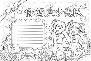 可打印线稿