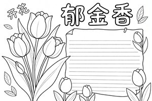 可打印线稿
