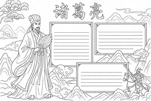 可打印线稿
