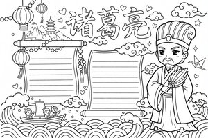 可打印线稿