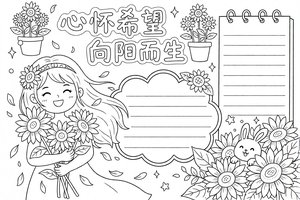 可打印线稿