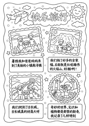 可打印线稿