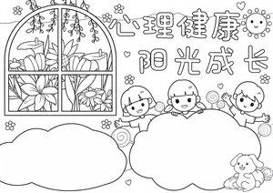 可打印线稿