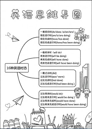 可打印线稿