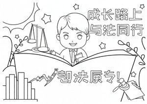可打印线稿