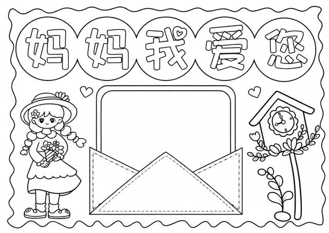 可打印线稿
