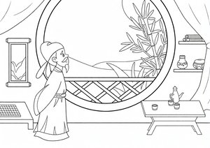 可打印线稿